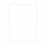 Рамка тачскрина для Apple iPad 2 (белая)
