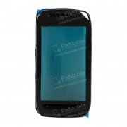 Тачскрин (сенсор) для Nokia Lumia 710 с рамкой (черный) — 1