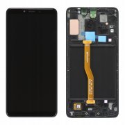 Дисплейный модуль с тачскрином для Samsung Galaxy A9 (2018) A920F (черный)