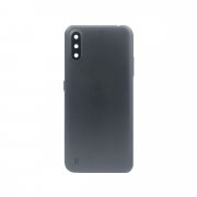Задняя крышка для Samsung Galaxy M01 (M015F) (черная) — 1