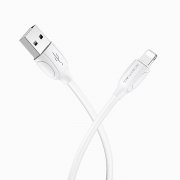 Превью Кабель Borofone BX19 для Apple (USB - Lightning) белый &mdash; 3