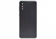 Задняя крышка для Samsung Galaxy A02 (A022G) (черная)