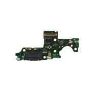 Шлейф для Huawei Y8p плата на разъем зарядки/микрофон Премиум