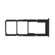 Контейнер SIM для Samsung Galaxy A12 (A125F) (черный) — 2