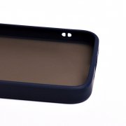 Чехол-накладка PC041 для Apple iPhone 13 mini (черно-фиолетовая) — 2