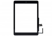 Тачскрин (сенсор) для Apple iPad 6 (2018) c кнопкой HOME и микросхемой (черный) — 1