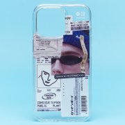 Чехол-накладка SC273 для Apple iPhone 13 Pro (прозрачная) (002) — 1