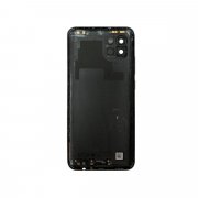 Задняя крышка для Samsung Galaxy A03 (A035F) (черная) — 3