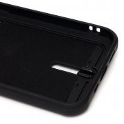 Чехол-накладка SC304 с картхолдером для Apple iPhone 13 Pro (черная) — 3