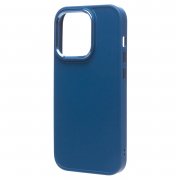 Чехол-накладка SC311 для Apple iPhone 14 Pro Max (синяя) — 3