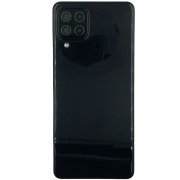 Задняя крышка для Samsung Galaxy A22 (A225F) (черная) Премиум