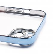 Чехол-накладка PC073 с закрытой камерой для Apple iPhone 14 Plus (синяя) — 3