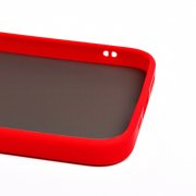 Чехол-накладка PC041 для Apple iPhone 14 Plus (черно-красная) — 2