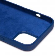 Чехол-накладка ORG Soft Touch для Apple iPhone 14 Plus (темно-синяя) — 1
