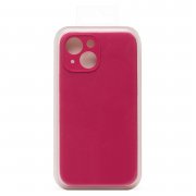 Чехол-накладка ORG Soft Touch с закрытой камерой для Apple iPhone 13 mini (бордовая) — 2