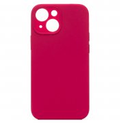 Чехол-накладка ORG Soft Touch с закрытой камерой для Apple iPhone 13 mini (бордовая) — 1