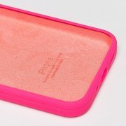 Чехол-накладка ORG Soft Touch с закрытой камерой для Apple iPhone 13 mini (розовая) — 3