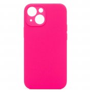 Чехол-накладка ORG Soft Touch с закрытой камерой для Apple iPhone 13 mini (розовая) — 1