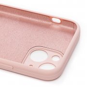 Чехол-накладка ORG Soft Touch с закрытой камерой для Apple iPhone 13 mini (песчано-розовая) — 2