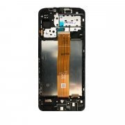 Дисплейный модуль с тачскрином для Samsung Galaxy M12 (M127F) (черный) (AA) — 3