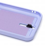 Чехол-накладка - SC304 с картхолдером для Apple iPhone 13 Pro (светло-фиолетовая) (208488) — 3