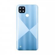 Задняя крышка для Realme C21 (голубая) — 2