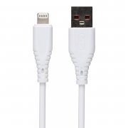 Кабель SKYDOLPHIN S20L для Apple (USB - lightning) (белый)