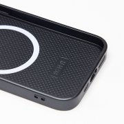 Чехол-накладка - SM021 SafeMag для Apple iPhone 14 (черная) — 3