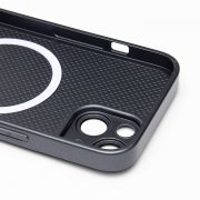Чехол-накладка - SM021 SafeMag для Apple iPhone 14 (черная) — 2