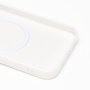 Чехол-накладка - SM021 SafeMag для Apple iPhone 14 (белая) — 3