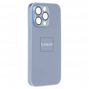 Чехол-накладка - SM021 SafeMag для Apple iPhone 13 Pro (светло-синяя) — 2
