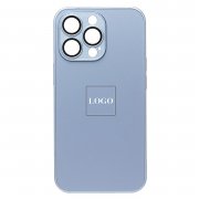 Чехол-накладка - SM021 SafeMag для Apple iPhone 13 Pro (светло-синяя)