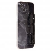 Чехол-накладка - SC332 для Apple iPhone 14 (черная) — 2