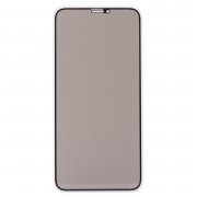 Защитное стекло для Apple iPhone XS приват (черное) — 1