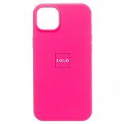 Чехол-накладка [ORG] Soft Touch для Apple iPhone 14 Plus (212178) (темно-розовая)