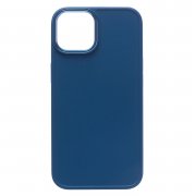 Чехол-накладка - SC311 для Apple iPhone 14 Plus (синяя)