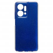 Чехол-накладка - SC328 для Huawei Honor X7a (темно-синяя)