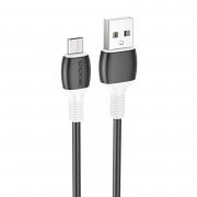 Кабель Borofone BX84 (USB - micro USB) (черный)