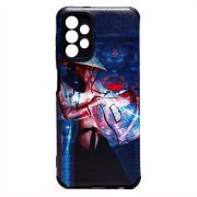 Чехол-накладка - SC310 для Samsung Galaxy A13 4G (A135F) (007) (черная) (рисунок)
