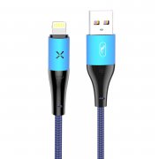 Кабель для Apple SKYDOLPHIN S49L (USB - lightning) (синий) — 1