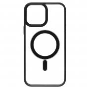 Чехол-накладка SafeMag для Apple iPhone 13 Pro Max (черная) — 1
