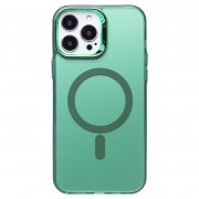 Чехол-накладка SafeMag для Apple iPhone 13 Pro Max (зеленая) — 1