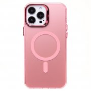 Чехол-накладка SafeMag для Apple iPhone 13 Pro Max (розовая) — 1