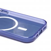 Чехол-накладка SafeMag для Apple iPhone 15 (синяя) — 2