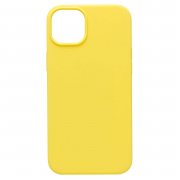 Чехол-накладка Soft Touch для Apple iPhone 14 Plus (лимонная) — 1