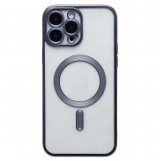 Чехол-накладка SafeMag для Apple iPhone 13 Pro Max (сине-титановая) — 1