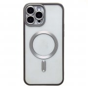 Чехол-накладка SafeMag для Apple iPhone 13 Pro Max (серебристая) — 1