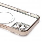 Чехол-накладка SafeMag для Apple iPhone 13 Pro Max (титановая) — 2