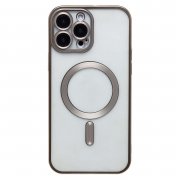 Чехол-накладка SafeMag для Apple iPhone 13 Pro Max (титановая) — 1