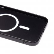 Чехол-накладка Matte SafeMag для Apple iPhone 13 Pro Max (черная) — 3